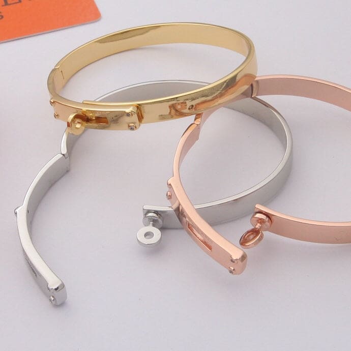 18K White Gold Kelly H Bracelet