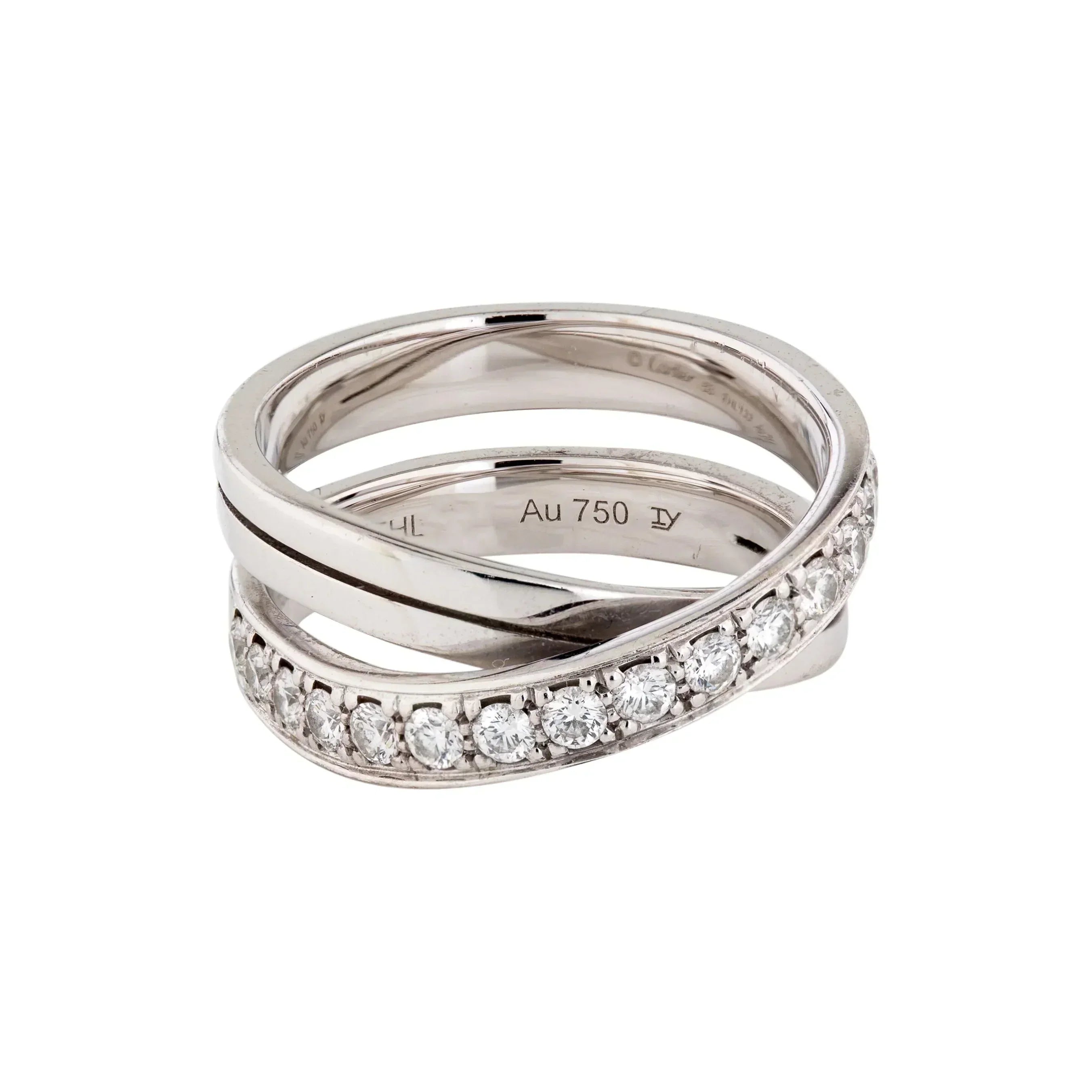18K Etincelle Diamond Ring