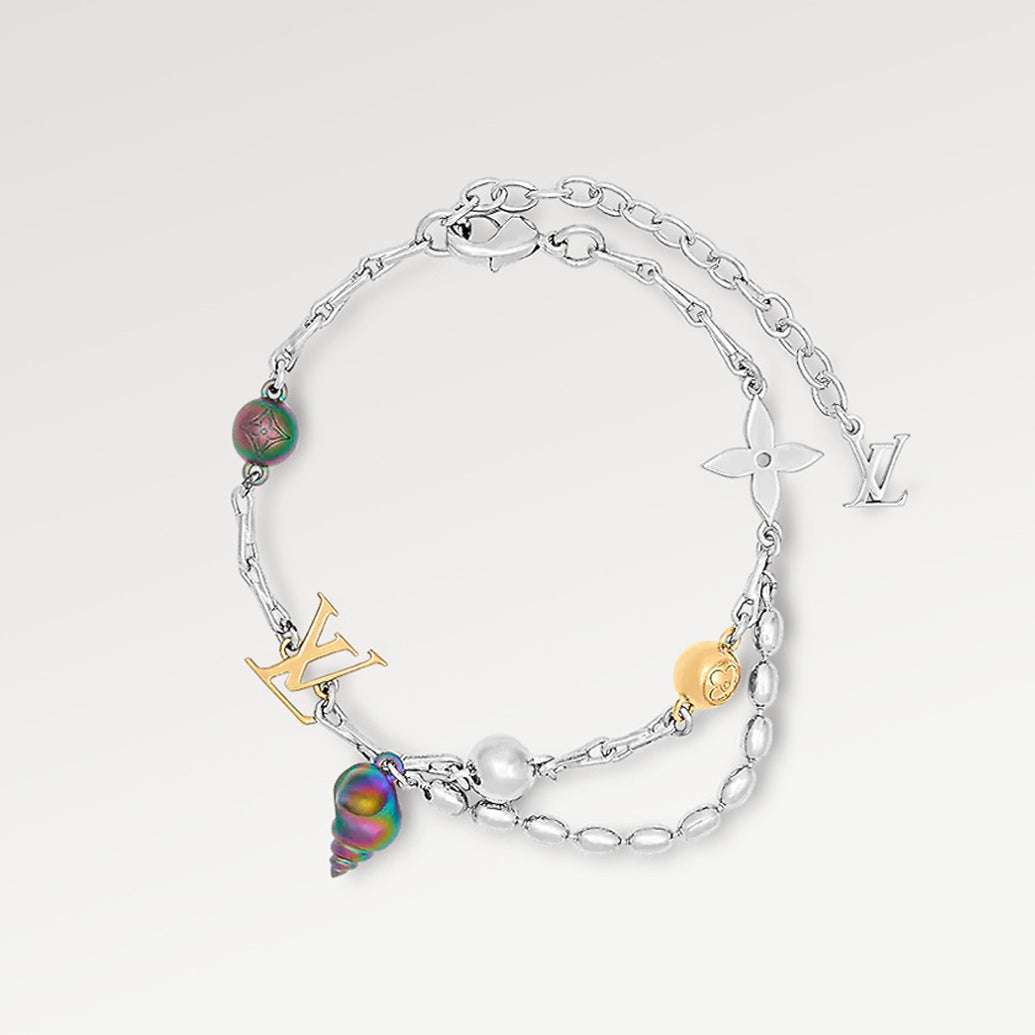 18K Louis Shell Bracelet