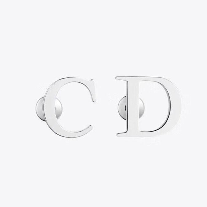 18K CD Earrings